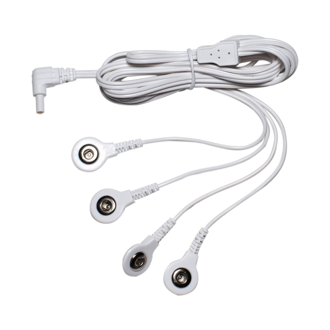 Tens Lead Wires, Port Doubler, 4 Snap Connectors (2 Pac