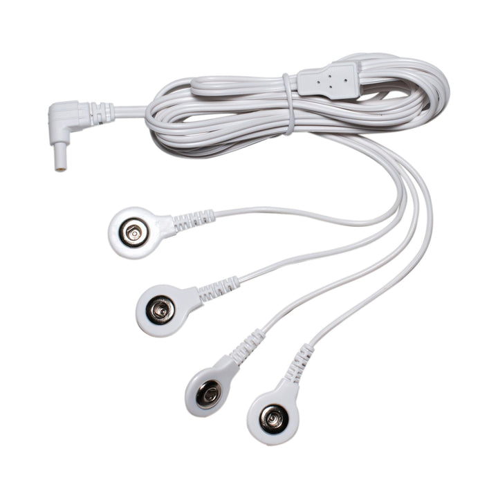 Tens Lead Wires, Port Doubler, 4 Snap Connectors (2 Pac