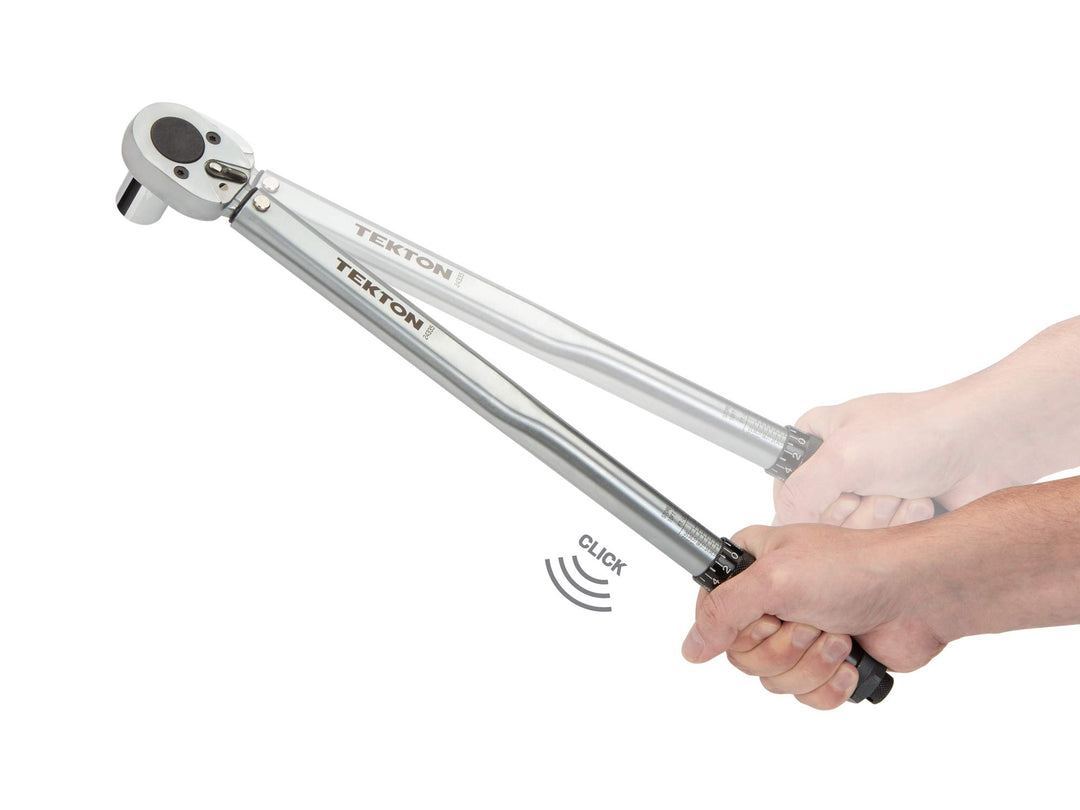 24335 1/2-Inch Drive Click Torque Wrench (10-150 ft.-lb./13.6-203.5 Nm)
