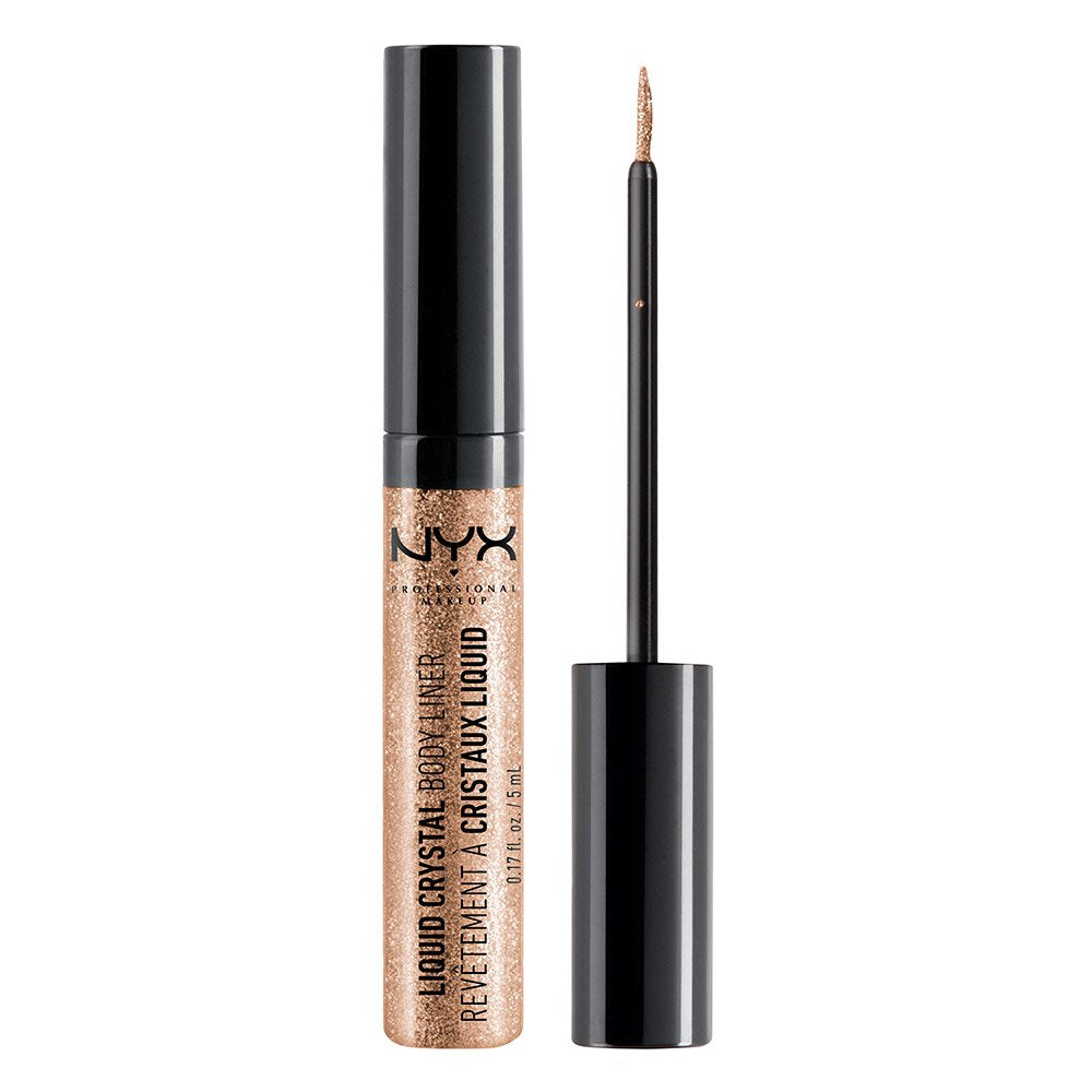 Professional Makeup Liquid Crystal Liner, Crystal Silk, 0.17 Ounce
