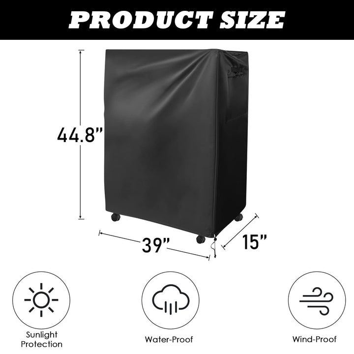 Multifunctional Protective Cover Rollaway Bed Cover, Waterproof, w/ Strong Zipper, Buckles &amp; Side Storage Pocket