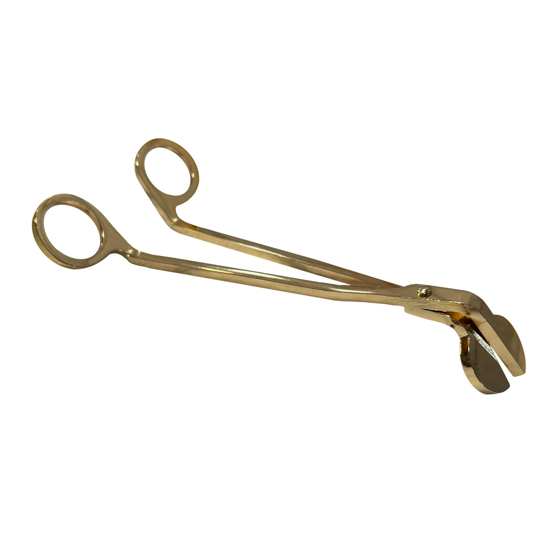 Candle Accessories Wick Trimmer, Shiny Brass