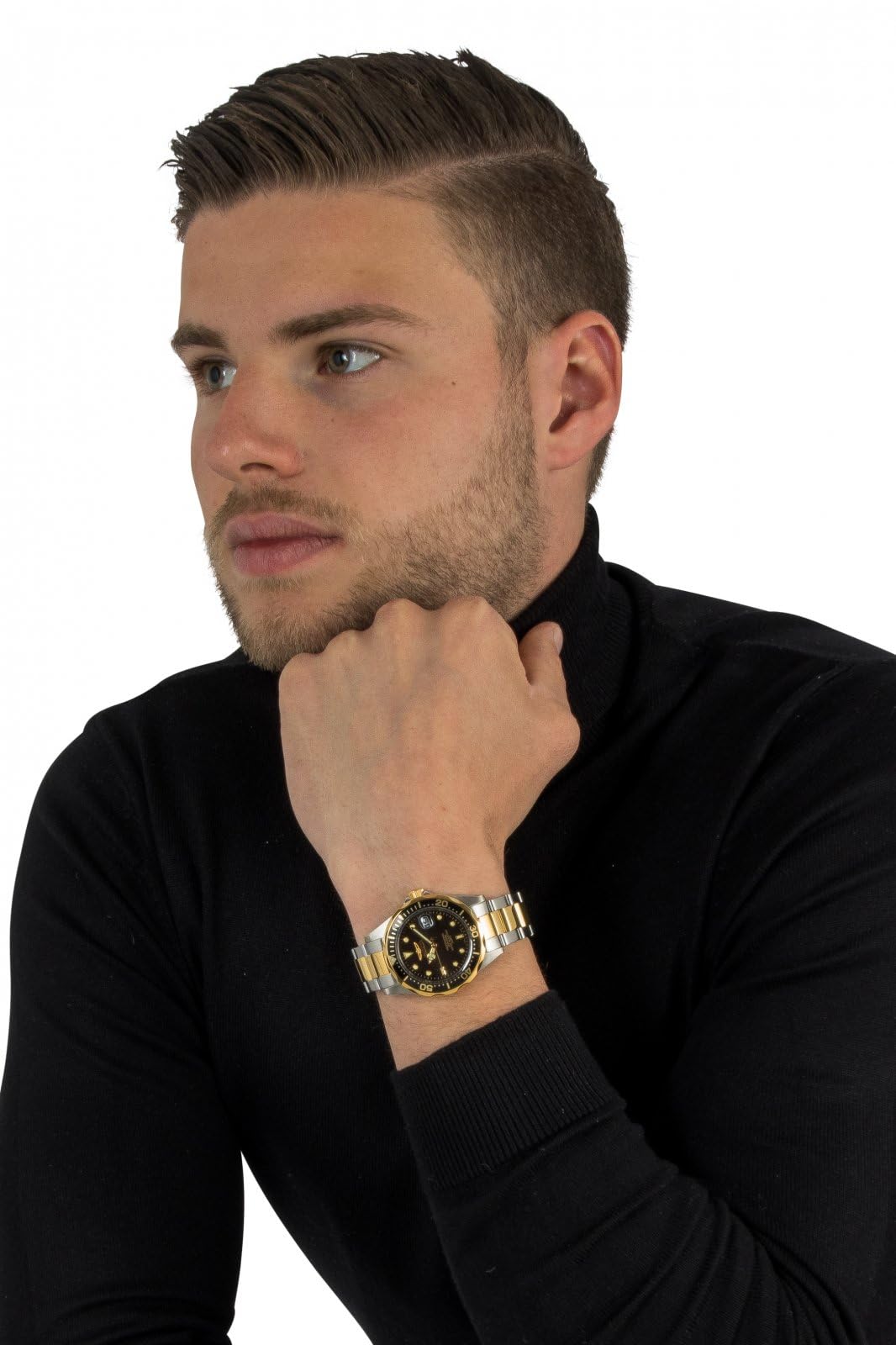 Men&#39;s 8934 Pro Diver Collection Two-Tone Watch