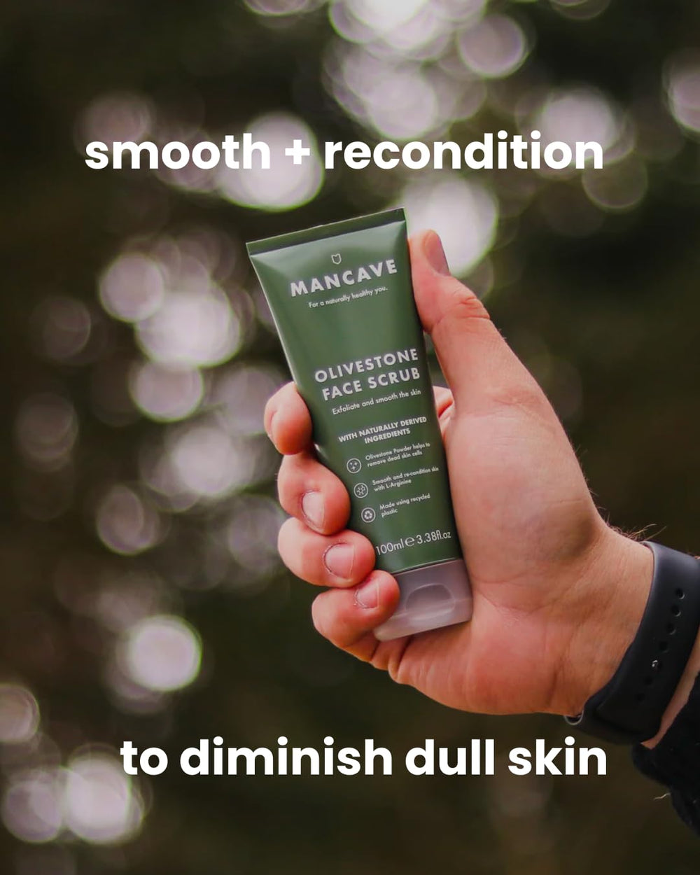 Natural Olivestone Face Scrub 100ml