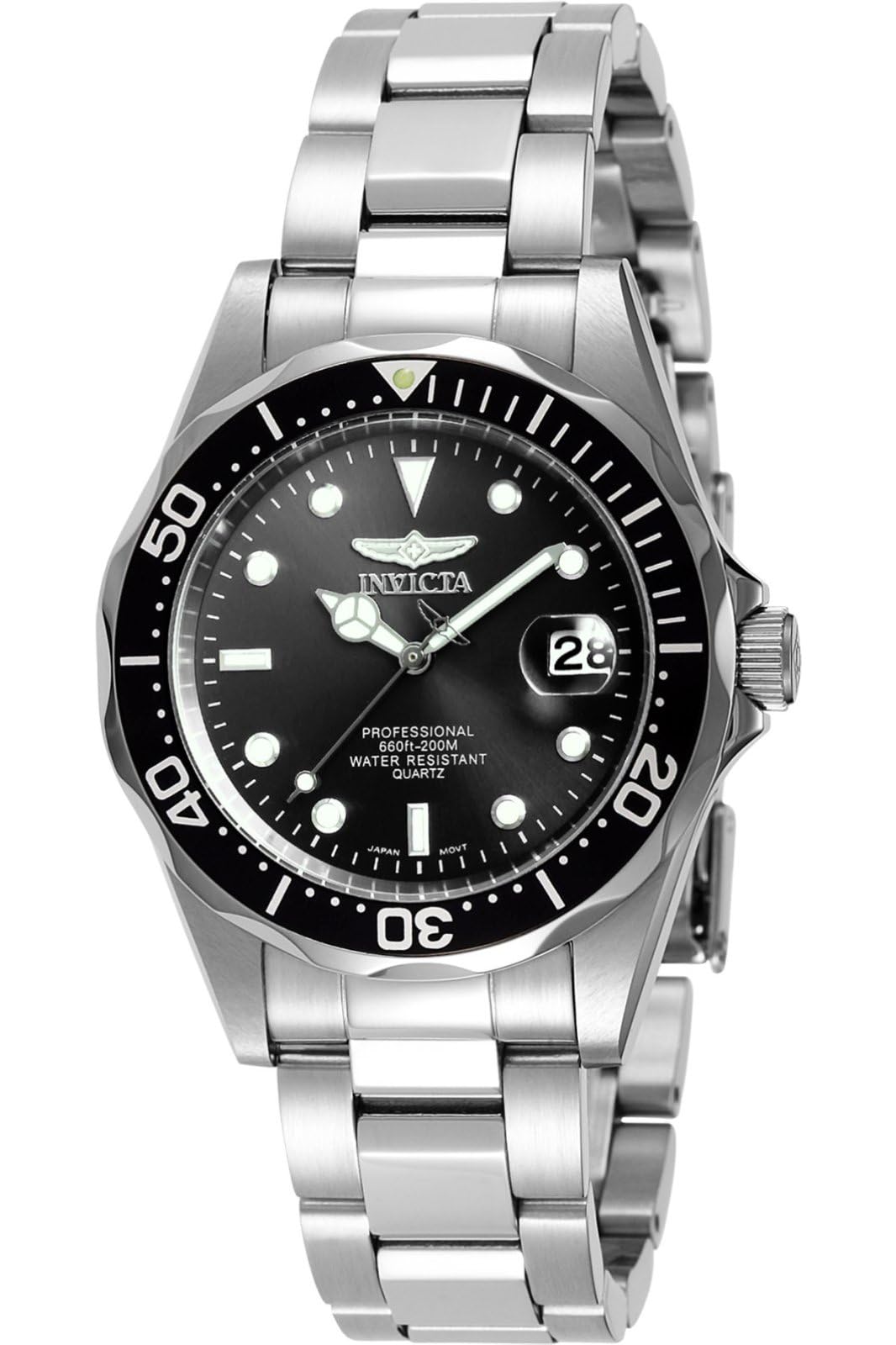Men&#39;s 8932 Stainless Steel Pro Diver Quartz Watch