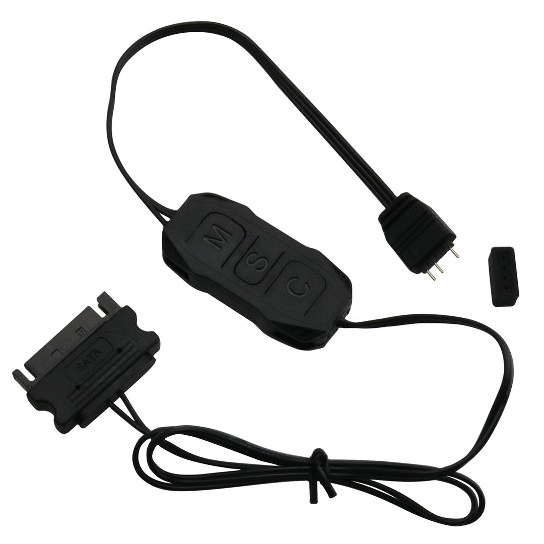 ZCZQC ARGB Controller 5V 3Pin Aura RGB Controller Plast