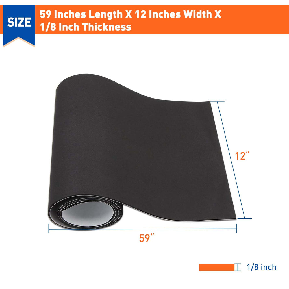 MAGZO Adhesive Foam Padding 1/8 Inch Thick x 12 Inch W 