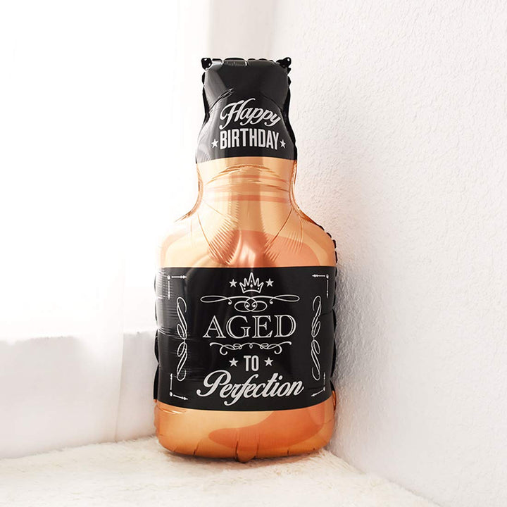 Beer Cup Balloons Set of 4, Whisky Helium Mylar Balloons Decor Fit for Summer Party, Beer Festival, Birthday Party and More (2 Beer Cup 2 Whisky)