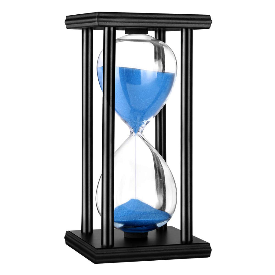Hourglass Timer 30/60 Minutes Wood Sand Hourglass Clock