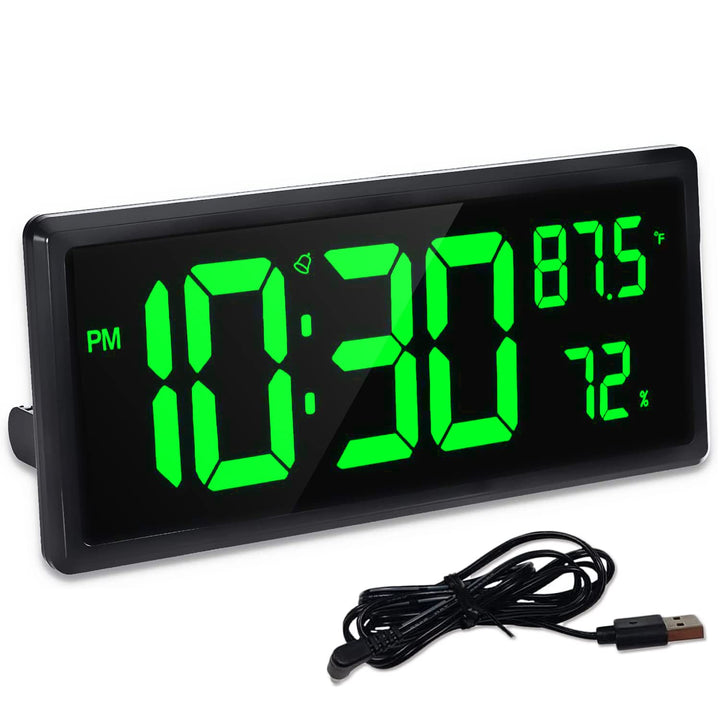 Digital Clock Large Display, Yaboodn Large Digital Wall