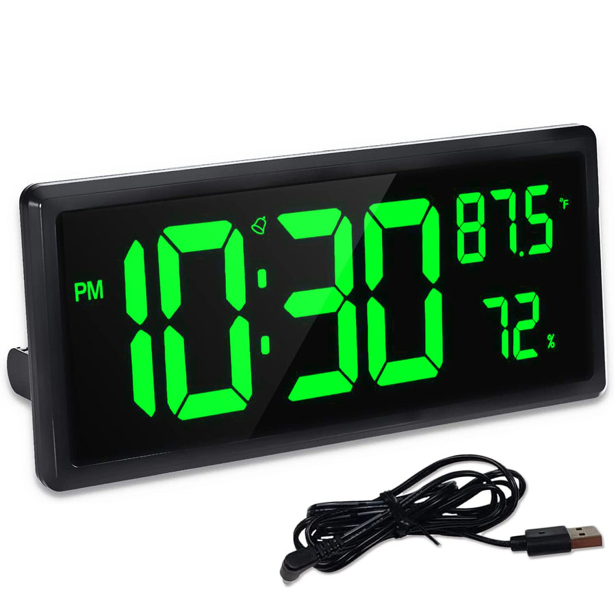 Digital Clock Large Display, Yaboodn Large Digital Wall