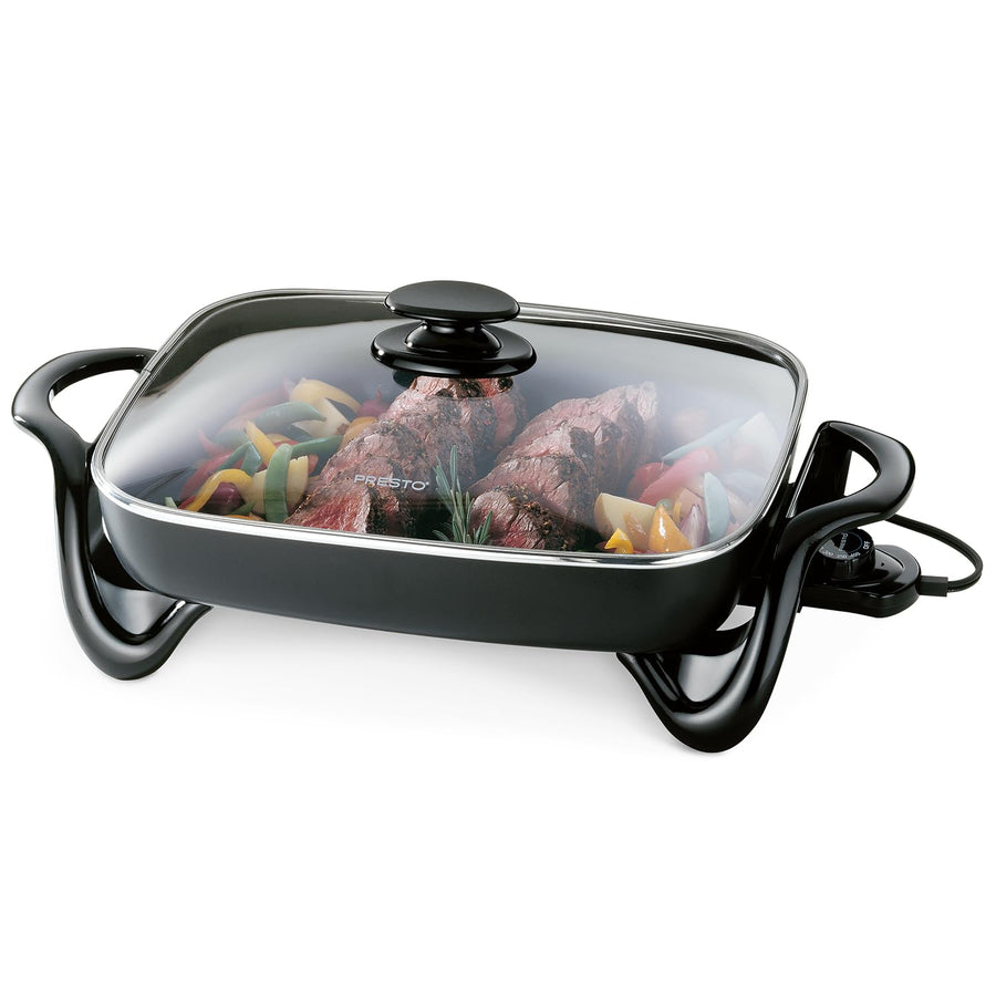 06852 16-Inch Electric Skillet with Glass Cover