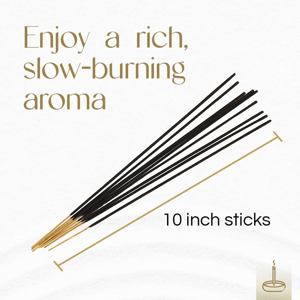 - Classic Collection - Non-Toxic 10” Slow Burn Light Floral Aromatic Sticks - No. 2-100 Pack