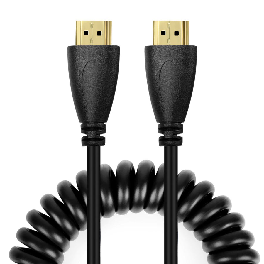 UCEC 4k Full HDMI to Full HDMI Coiled Cable for Atomos 