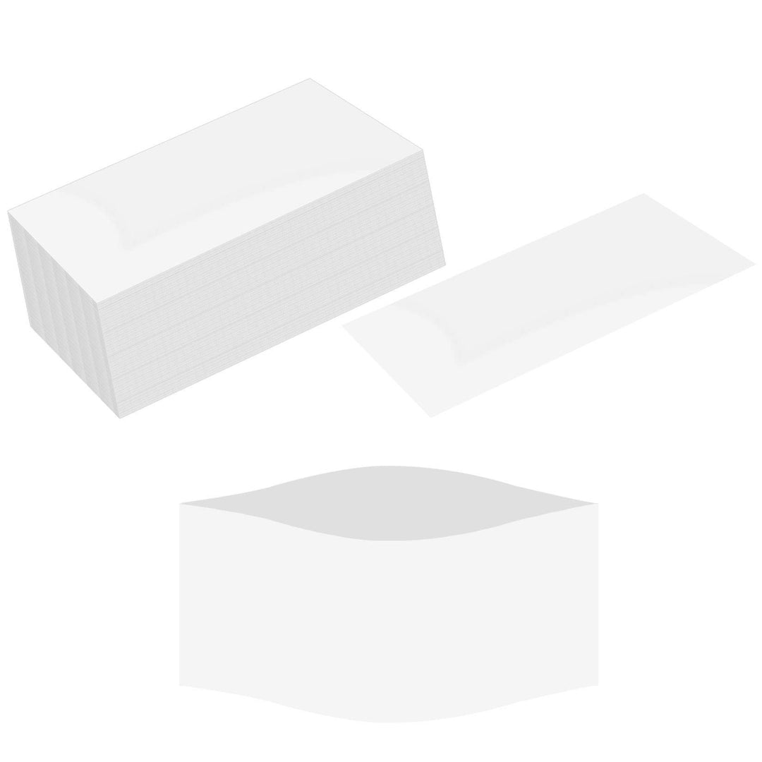 White Shrink Bands, 200 PCS White Perforated Heat Shrin