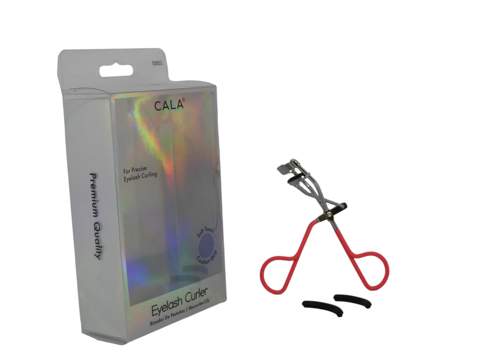 Soft touch coral eyelash curler
