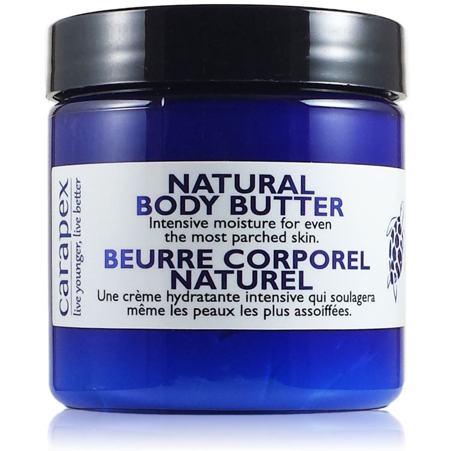 Natural Body Butter, Heavy Duty Hand Cream, Intensive for Extremely Dry Skin, Super Dry Hands, Cracks, Chapped Hands, Unscented, Paraben Free, 4oz