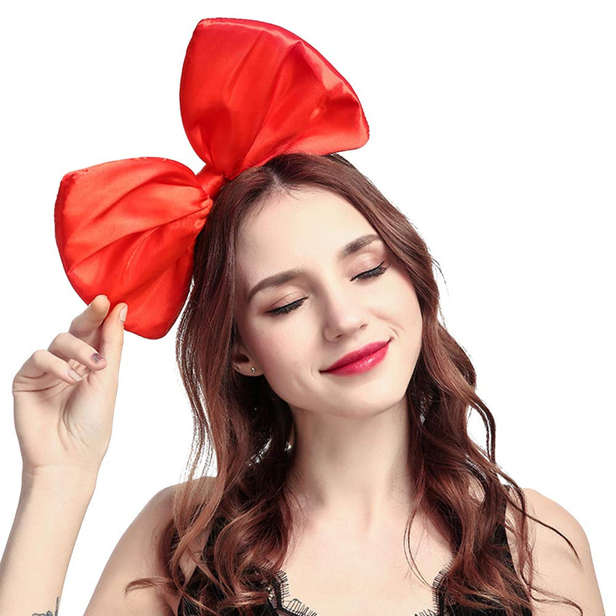 Ztl Women Huge Bow Headband Hairband Hair Hoop Costume 