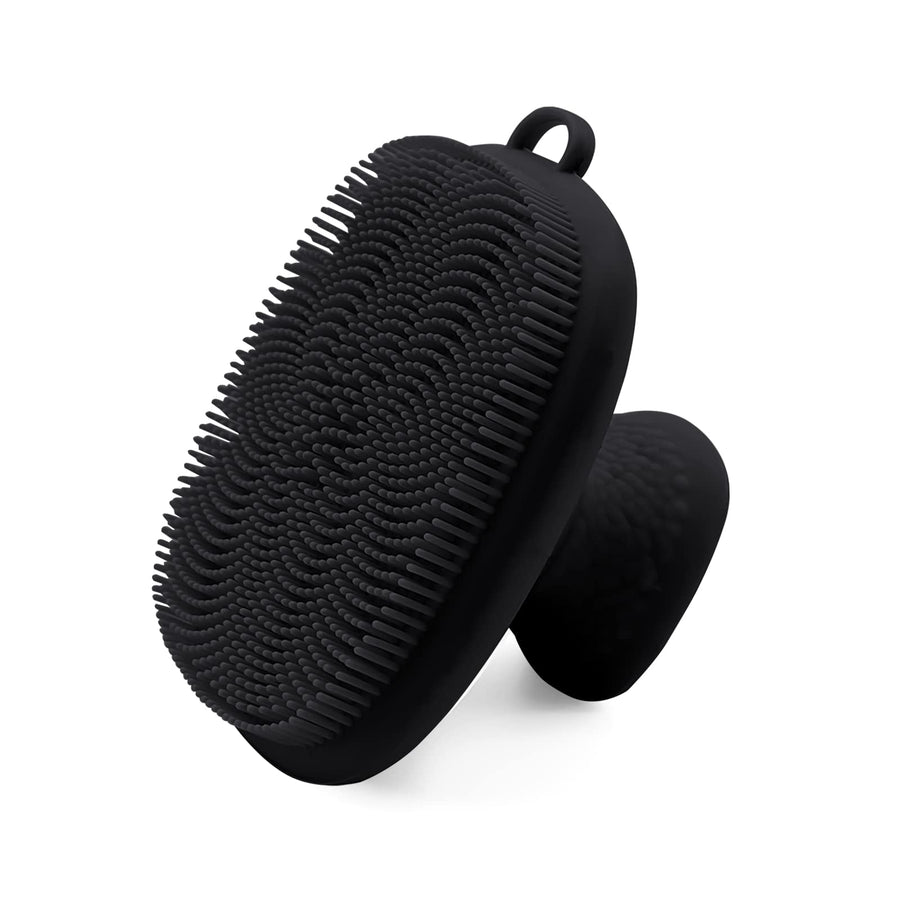 Silicone Face Scrubber Exfoliator Brush, Manual Facial Cleansing Exfoliating Brush, Gentle Face Scrub Wash Brush for Women and Men