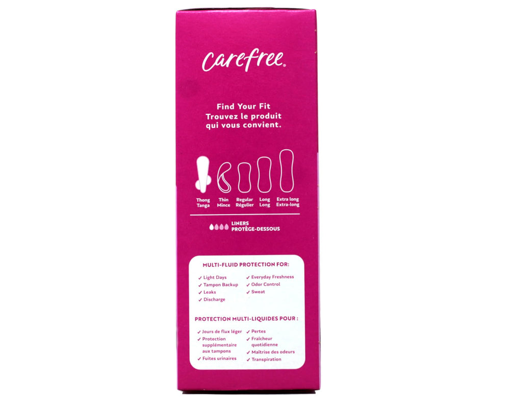 Carefree Thong Pantiliners, Unscented - 49 ct