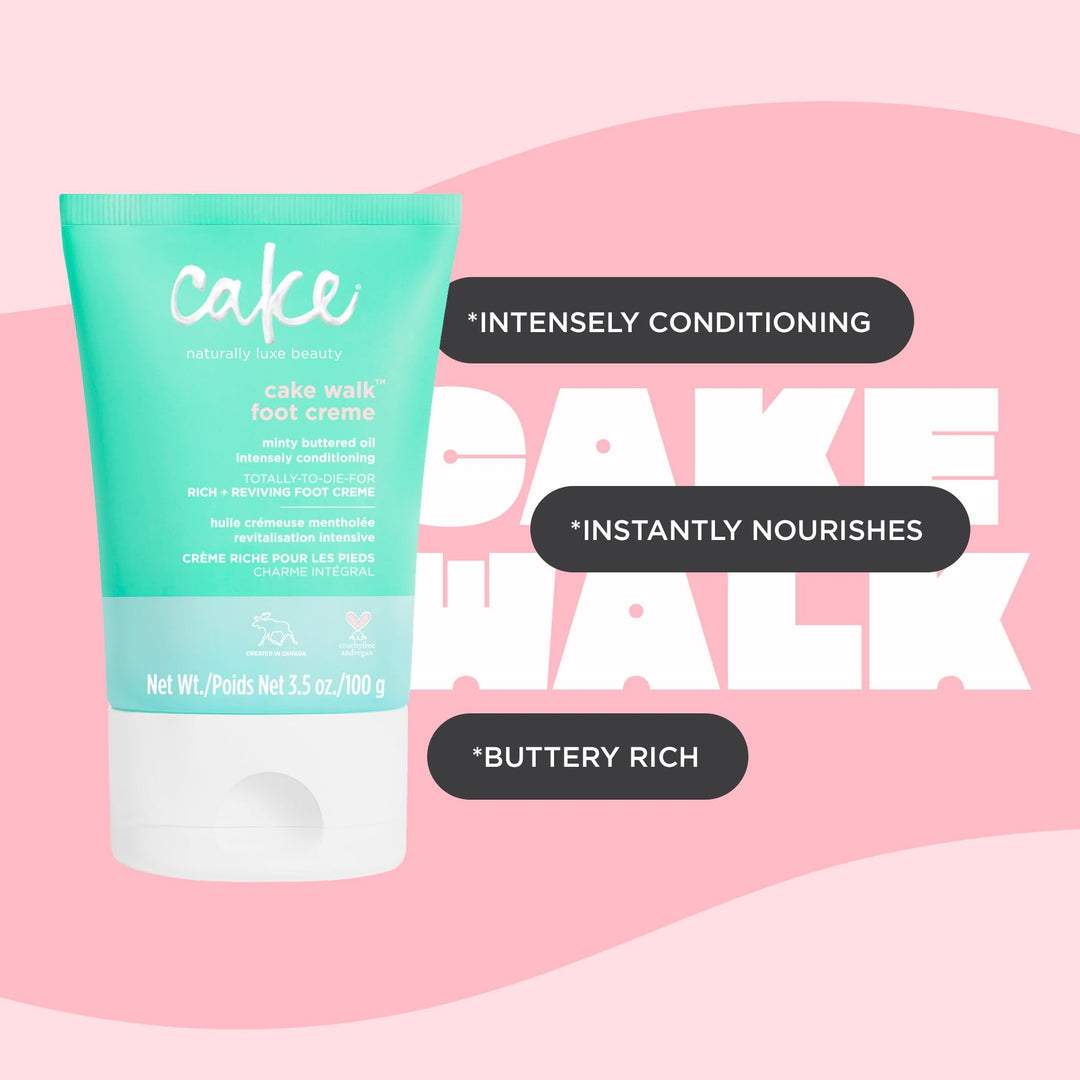 Cake Beauty CakeWalk Triplemint Foot Cream