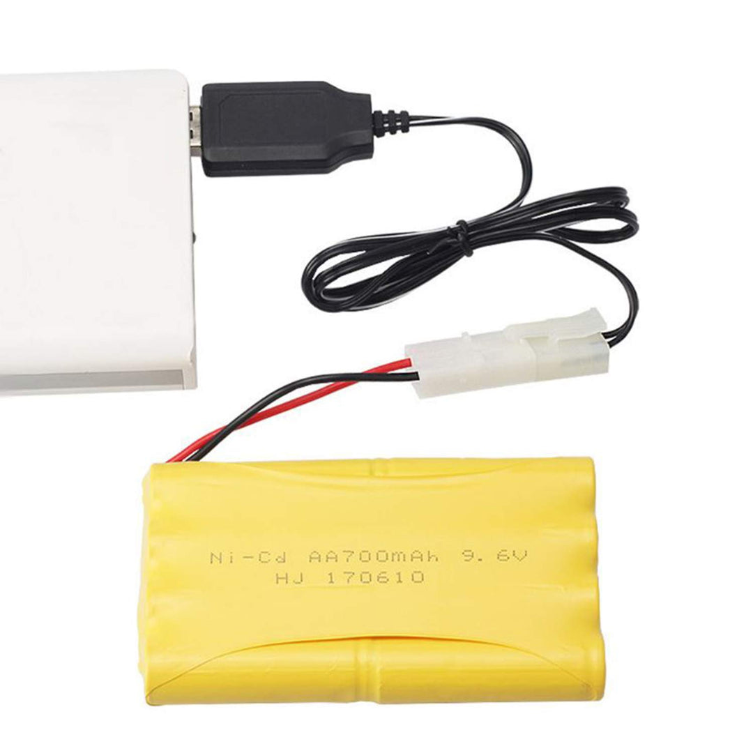 Maxmoral 9.6V USB Charger Battery Charging Cable for RC