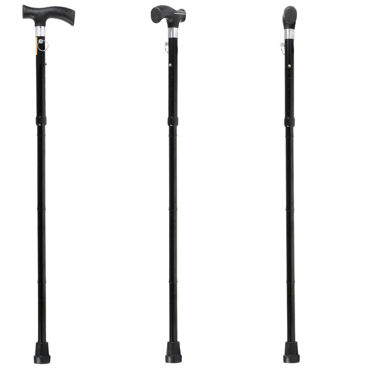 Soles Foldable Cane Walking Stick Black (SLS802B)