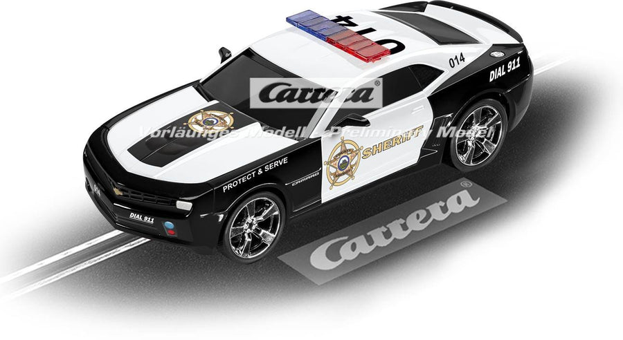 GO 64031 Chevrolet Camarao ZL1 Sherrif Slot Car Racing Vehicle