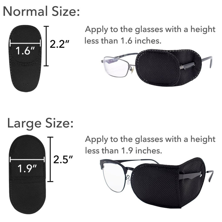 FCAROLYN 6pcs Eye Patch for Glasses to Treat Lazy Eye/A