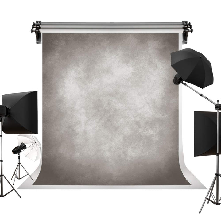 5x7ft Vintage Backdrops Abstract Grey Portrait Photo Backdrop for Photography Studio