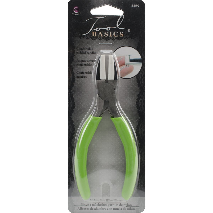 Cousin Craft and Jewelry Nylon Jaw Pliers, 5-1/2-Inch
