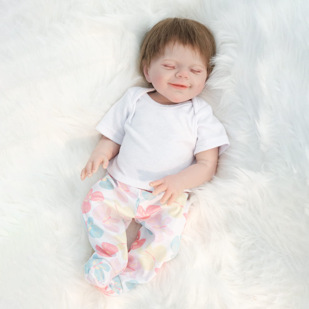 Zlgkjk Reborn Sleeping Baby Dolls Girl, Realistic Newbo