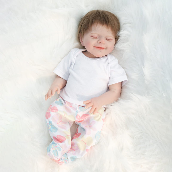 Zlgkjk Reborn Sleeping Baby Dolls Girl, Realistic Newbo