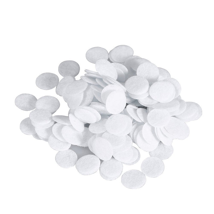 100 Pcs Cotton Filter, Replacement Filter Cotton, 7 Different Diameters Sponge Filter for Various Kinds of Beauty Machine Peeling Machine Facial Vacuum Filters Accesories Comedo Suction