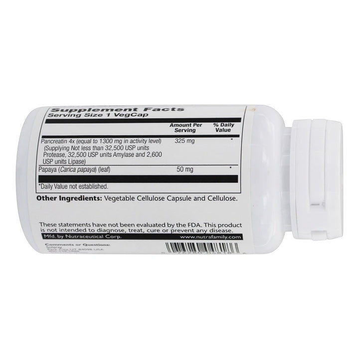 Solaray Pancreatin 1300 | Pancreatic Digestive Enzymes 