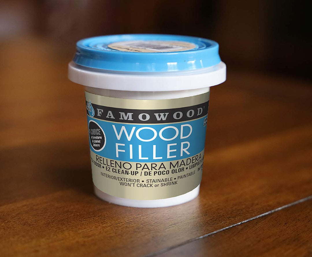 40022126 Latex Wood Filler - Pint, Natural, 24 oz.