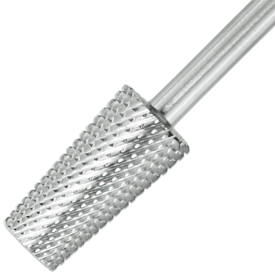 Pana Professional USA SILVER TAPERED Barrel Bit Nail Drill (Grit: FINE - F) 3/32 Shank Size