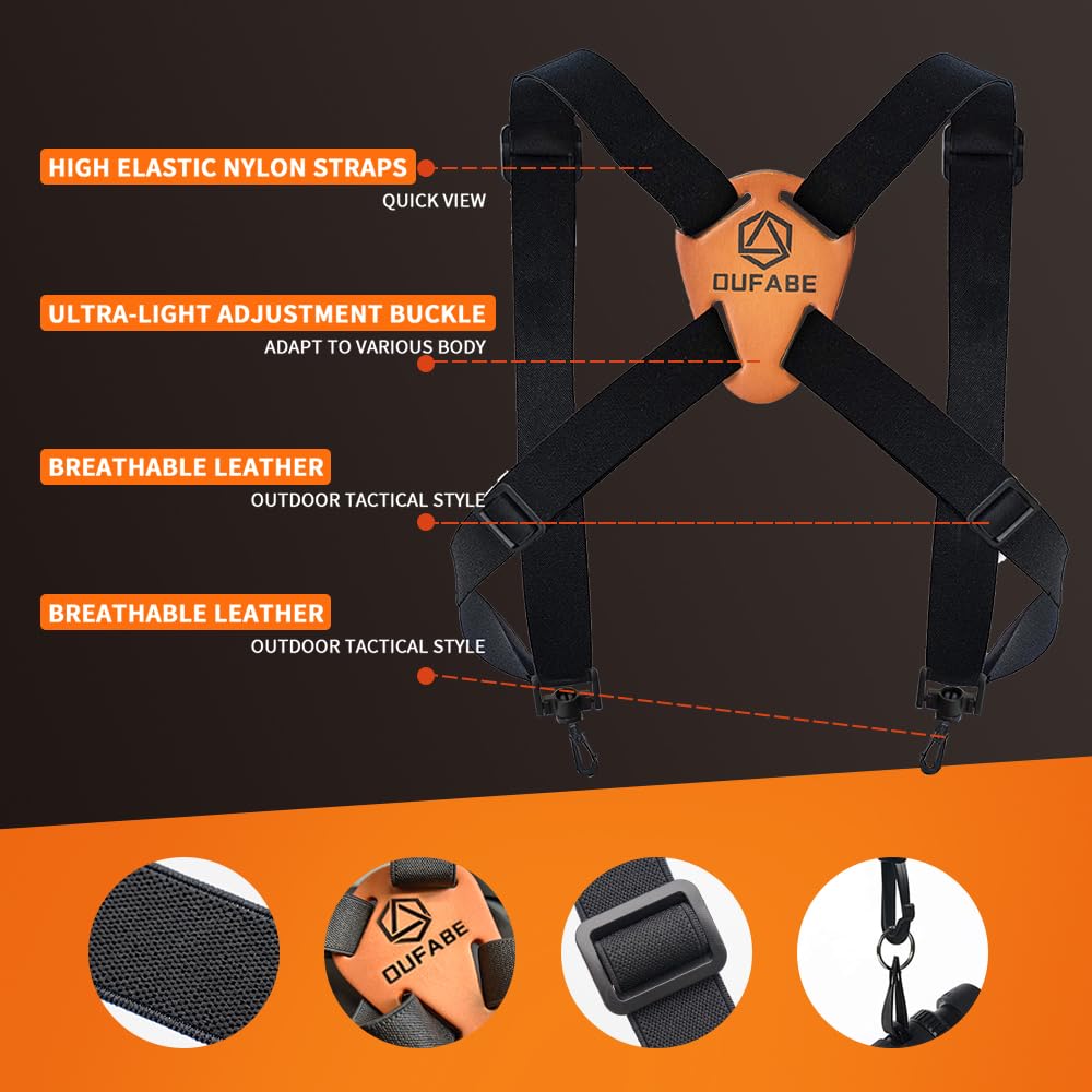 OUFABE Binocular Harness Strap, Binocular Strap, Adjust