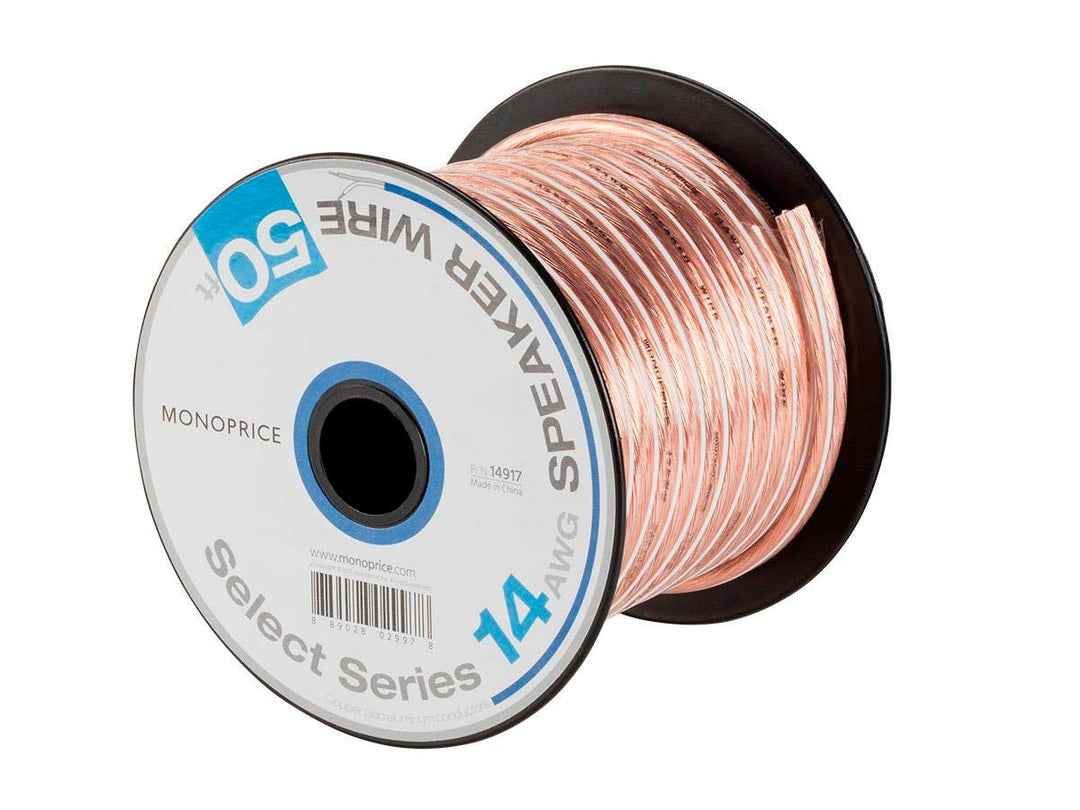 Monoprice Select Series 14 Gauge AWG Speaker Wire/Cable