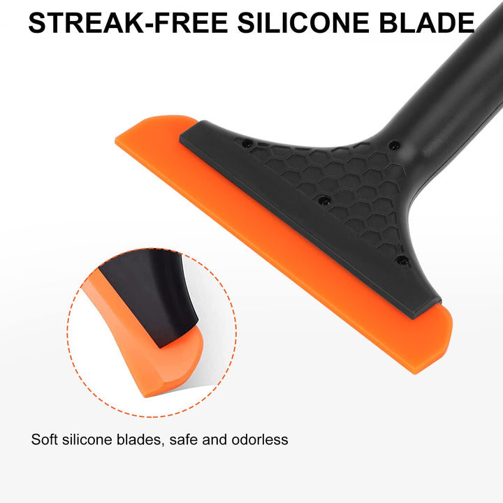 SetSail Shower Squeegee for Glass Doors, Small Squeegee
