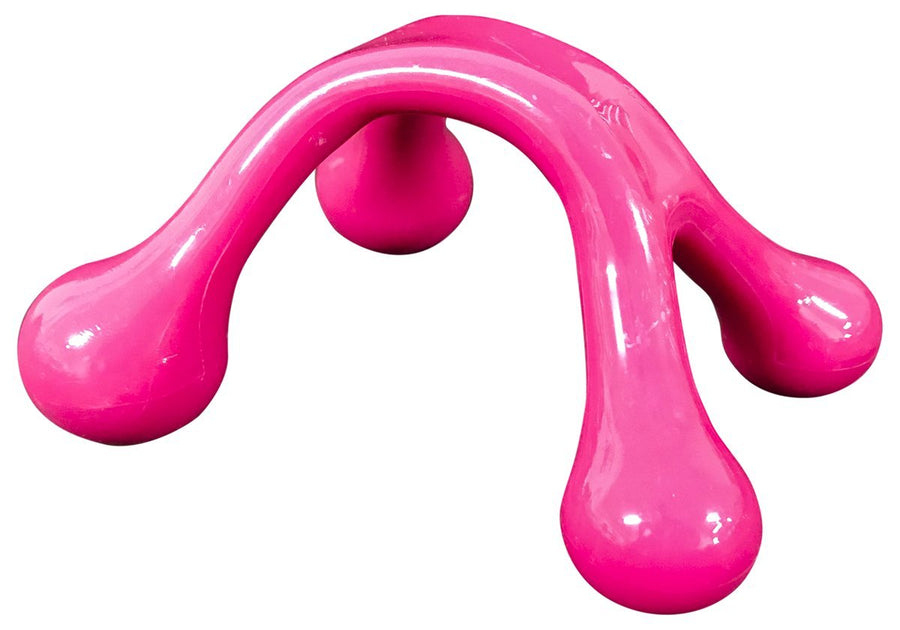 Four Point Hand-Held MASSAGE TOOL Easy Palm Fit with Kn