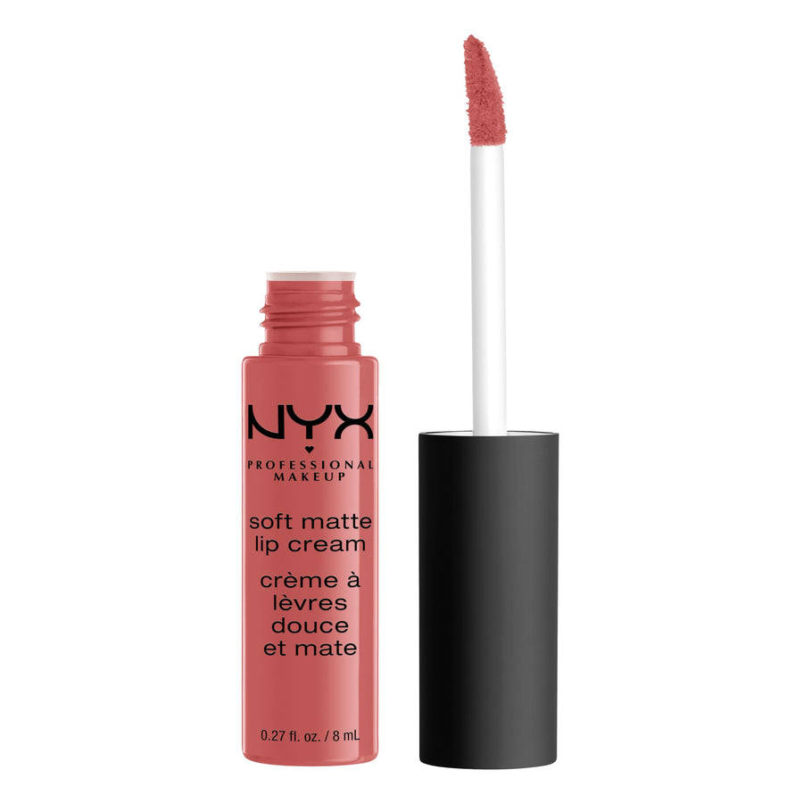 Soft Matte Lip Cream, Lightweight Liquid Lipstick - Zurich (Matte Muted Rose)