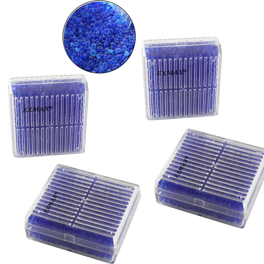 EXMAX Blue Indicating Silica Gel Beads(2-4mm) Desiccant
