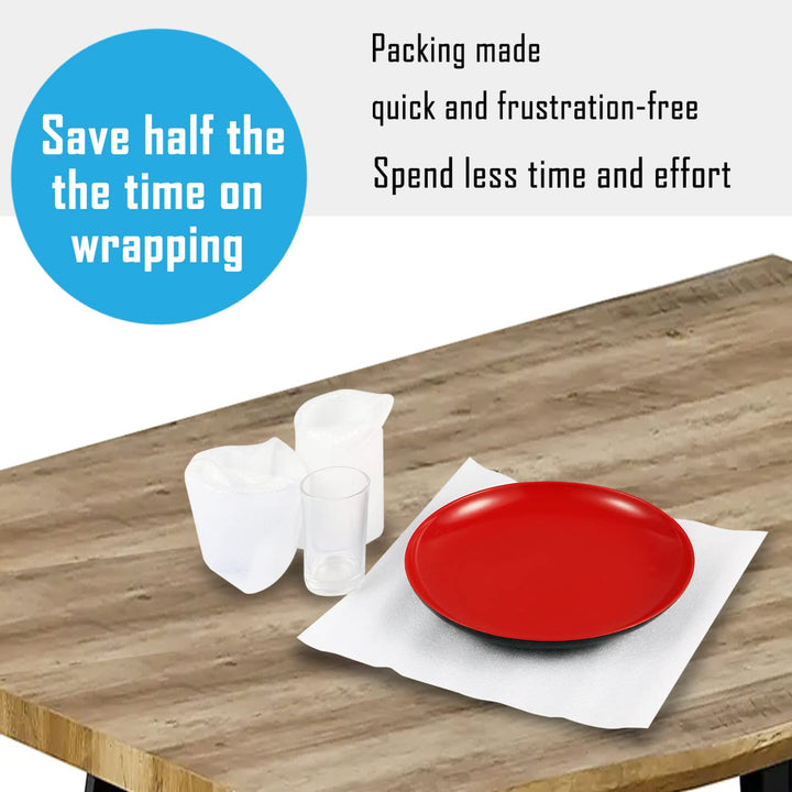 100 Pack Foam Sheets, DAT 12 x 12, 1/16 Thickness, Foam Wrap Cushioning Material, Moving Supplies for Packing Storage and Shipping