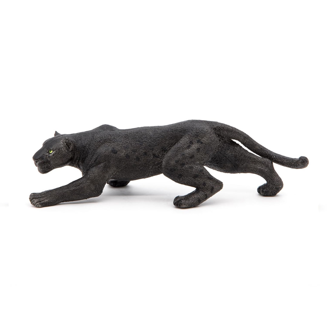 -Hand-Painted - Figurine -Wild Animal Kingdom - Black Panther -50026 -Collectible - for Children - Suitable for Boys and Girls- from 3 Years Old