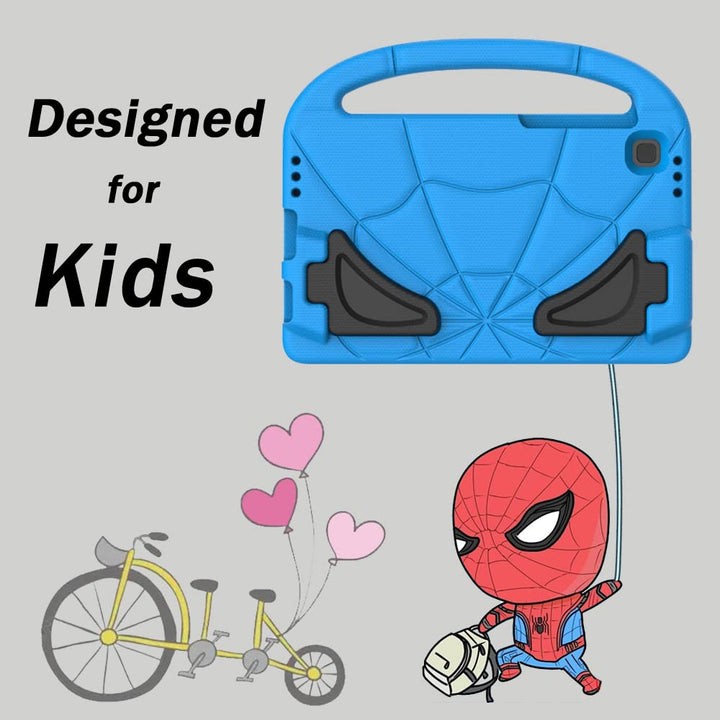 DJ&amp;RPPQ Kids Case for Samsung Galaxy Tab A7 Lite 8.7 Inch 2021, Lightweight Shockproof Kid-Proof Cute Cover with Handle Kickstand for Galaxy Tab A7 Lite 8.7 Inch (SM-T220/T225/T227)-Blue