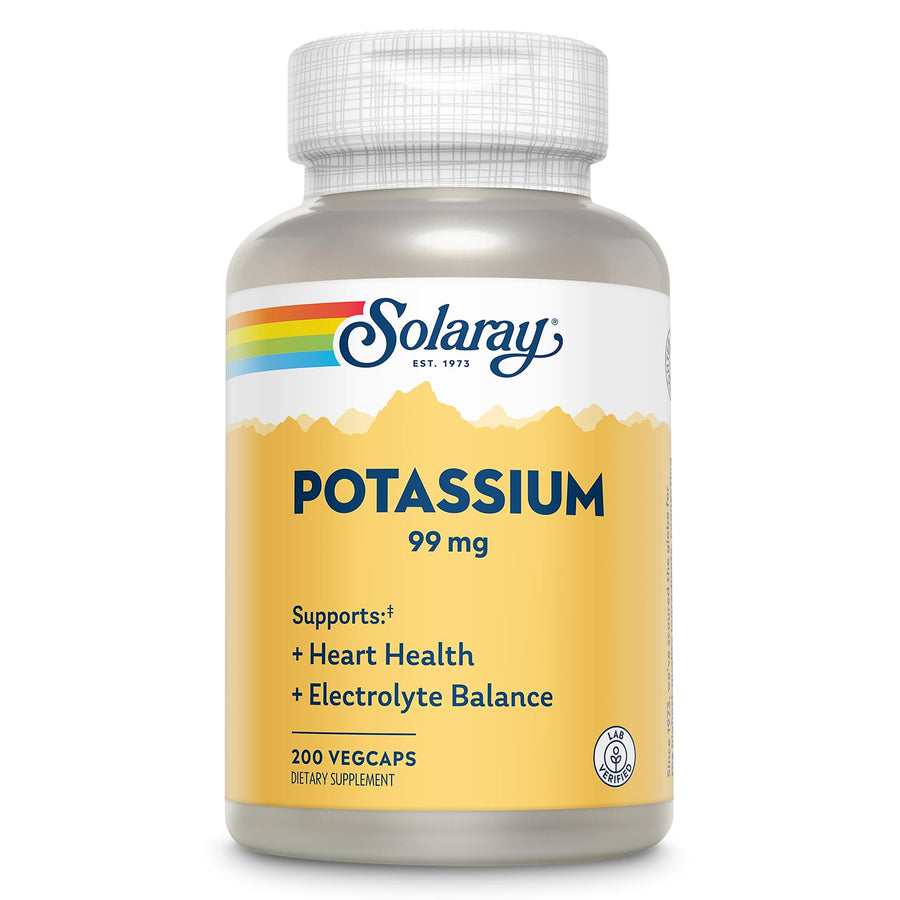 Solaray Potassium 99 mg - Electrolyte Balance Formula -