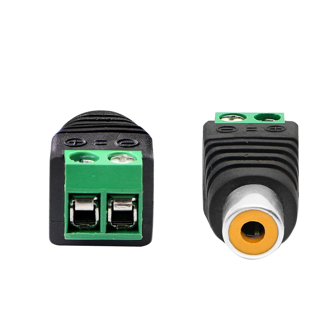 PNGKNYOCN RCA Cable Audio Adapter RCA to AV Screw Termi