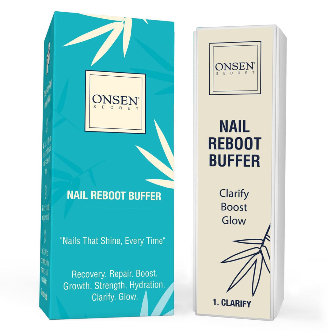 Professional Nail Buffer Block | Made in USA | Ultimate Shine Nail Buffing Block with 3 Way Buffing Methods, Smooth &amp; Shine After Nail File, Purse Size Manicure Tools for Nail Care - 1 Pack by Onsen