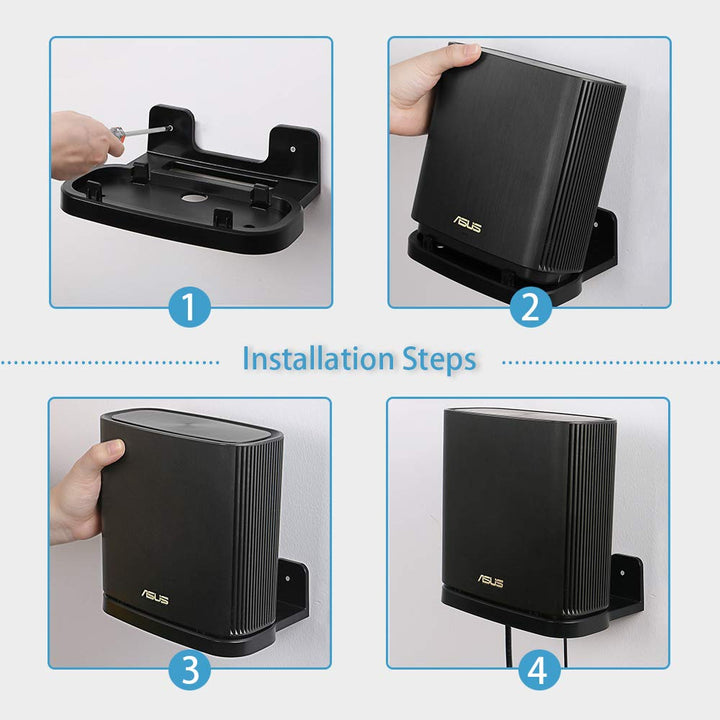 Wall Mount Holder for ASUS ZenWiFi AX Whole-Home Tri-Ba